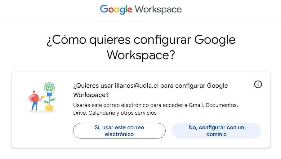 Google workshop Configuración del correo o de dominio de la Pyme