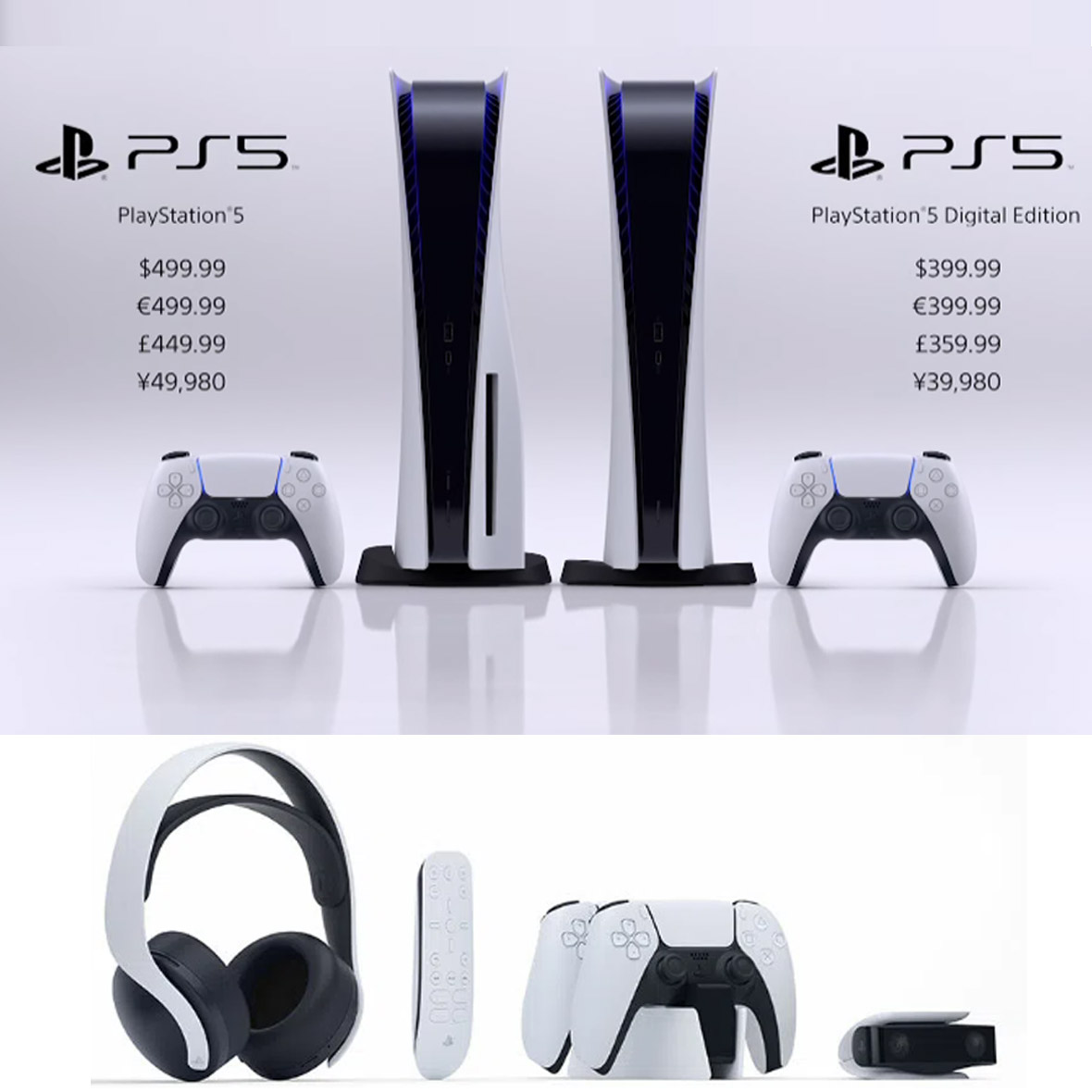 PS5 y PS5 Digital Edition: ¿qué encontraremos en la caja? Consola, mando,  cables y más - Meristation
